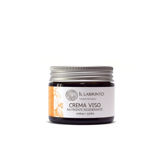 Crema viso Jojoba Collagene Melissa nutriente rigenerante